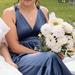 Infinity Velvet Dress